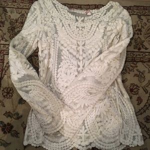 Chelsea and Violet Embroidered Long Sleeve